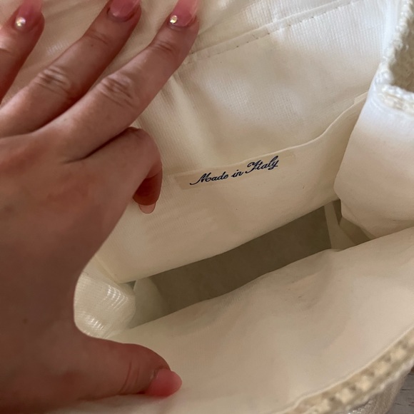 Alina made in Italy white bag - Picture 1 of 3